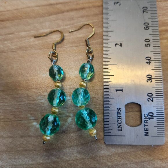 Vintage Dangle Earrings - Picture 4 of 5
